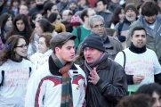 Guille and Julio in the crowd.