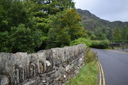 English road in the lake district.