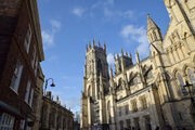 York's Minster, on 20 December (2022).