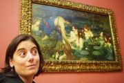 Hylas and the Nymphs from Waterhouse was back when we visited the gallery [1].