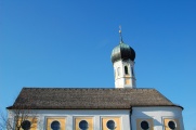 And the typical Bavarian church (that of Schliersee was prettier, though).