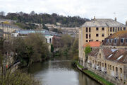 The Avon in Bath, on 14 April (2022).