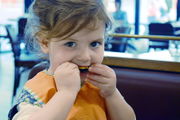 Lunchtime, Julia had mussels. Probably not a local speciality but a Julia's favourite.