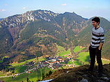 Carlos overlooking Ettal.