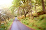 A typical Scottish road. Next to other adventures.