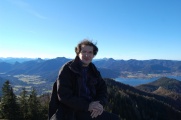 With the Tegernsee in background.