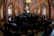 The conference was held in the Neubaukirche, one of the most important Renaissance churches in Germany and an auditorium of the University of Wurzburg.