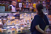 The cheese spot. Sadly, even if there is decent cheese in Spain, we know no outstanding place where to get it.