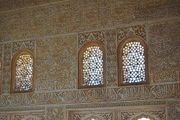 Windows of the Court of Myrtles, displaying the exquisite Muslim attention to details.