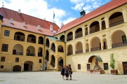 The main square inside.