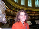 In the museum's famous Reading Room.