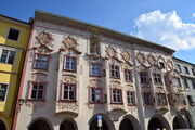 Baroque building in front.