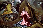A favourite depiction is El Greco's La Agonía en el Jardín, Oil on canvas, c. 1595, Toledo Museum of Art, Ohio, USA, which we have, unfortunately, never visited.