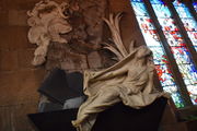 Interesting sculpture in the cathedral.