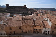 View of the Calvario from the castle.