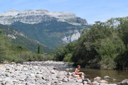 A river in the Pyrenees.